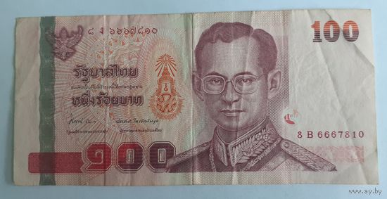 Тайланд 100 бат (2005 год)