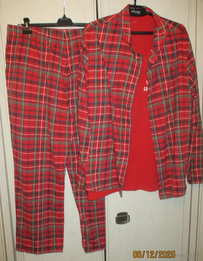 Яркий домашний новогодний комплект. Р.54