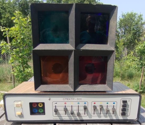Цветомузыка "спектр -301"