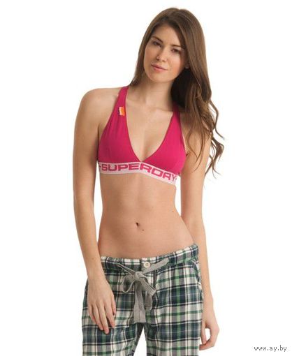 Топ-бра sport style bra ТМ Superdry, р.S. Новый. (цвет оранжевый)