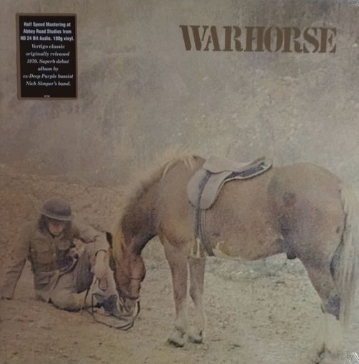 WARHORSE  1970, EMI, LP,  Sealed, UK