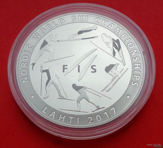 ТОРГ! РЕДКАЯ! 1 рубль Чемпионат мира по лыжным видам спорта 2017. Лахти! ВОЗМОЖЕН ОБМЕН!