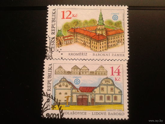 Чехия 2001 UNESCO полная серия