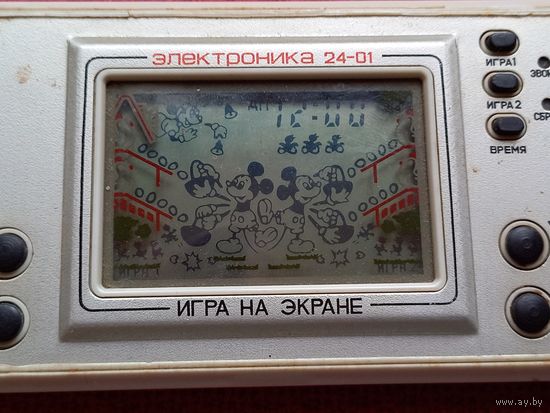Игра Электроника 24-01 Микки Маус. СССР. Рабочая.