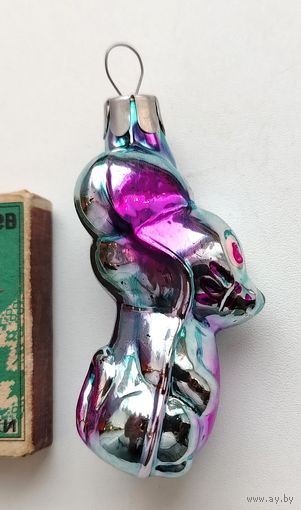 Ёлочная игрушка. Мышка. Репка.