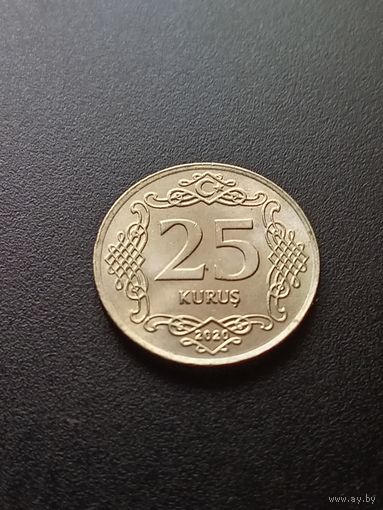 Турция 25 куруш 2020 г.