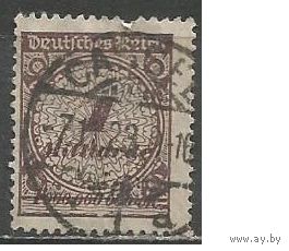 Рейх(Веймарская Республика). Цифра в круге(Инфляция). 1923г. Mi#325.