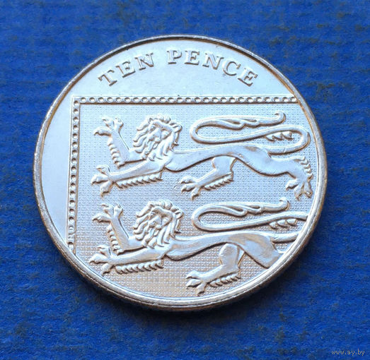 Великобритания 10 пенсов 2013