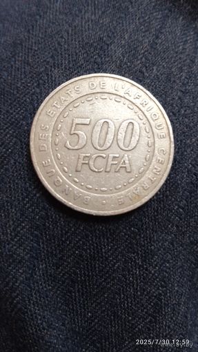Центральная Африка 500 франков 2006