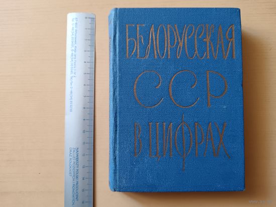 Белорусский книжный раритет - Краткий статистический сборник Белорусская ССР в цифрах, 1963 год (3630)
