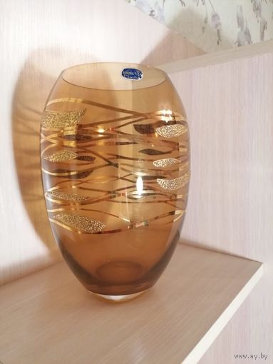 Ваза/Богемское стекло