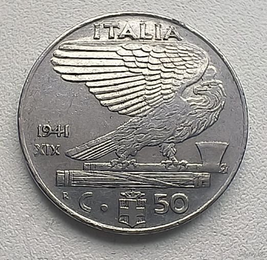 Италия 50 чентезимо, 1941   7-13-10