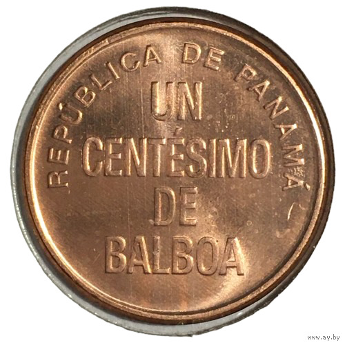 Панама 1 сентесимо, 2018 [UNC] (холдер)
