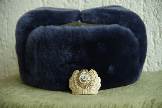 Шапка ушанка  Р. 56  РБ   ( в использовании не была )