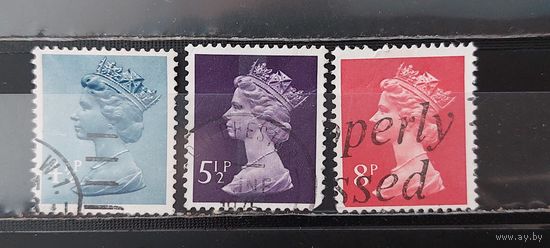 РАСПРОДАЖА. ВЕЛИКОБРИТАНИЯ 1973г. Полная серия. Гаш.