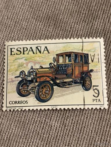 Испания 1977. Elizalde 1915. Марка из серии