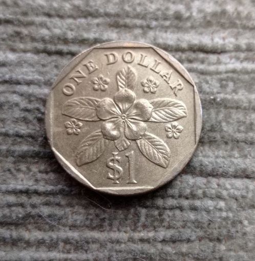 Werty71 Сингапур 1 доллар 1997