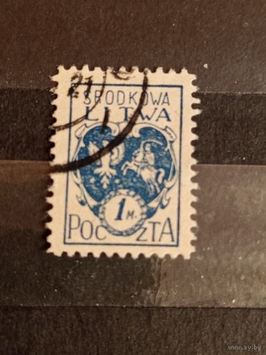 1920 Центральная Литва ( Беларусь ) герб (1-12)
