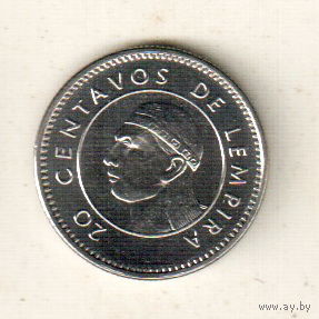 Гондурас 20 сентаво 2016