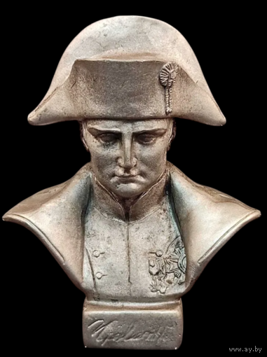 Бюст Наполеон I Бонапарт Олово