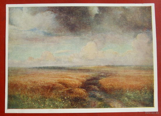 Саврасов. Рожь. Чистая. 1957 года. 517.