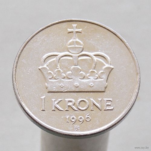 Норвегия 1 крона 1996