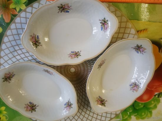 Тарелка Коростень. 3 штуки.