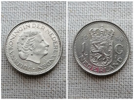 Нидерланды 1 гульден 1980
