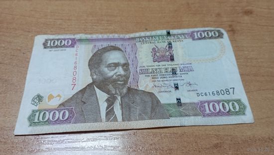 1000 шиллингов 2010 года Кении **6168087