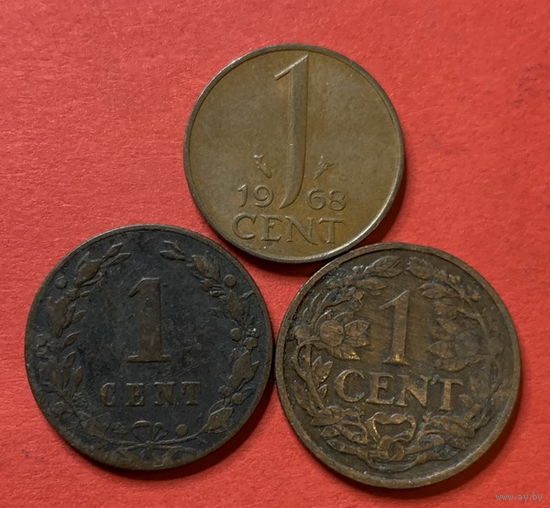 Нидерланды 3 монеты