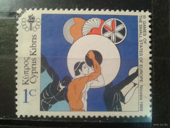 Кипр, 1989. Спортивные игры малых европейских государств в Никосии