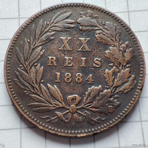 20 рейс Португалии 1884г.