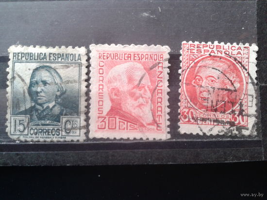 Испания 1934-5 Известные испанцы