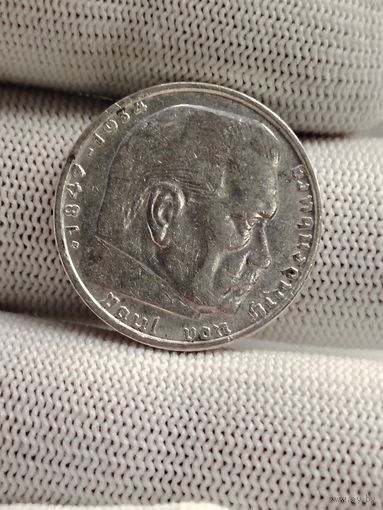 2 марки 1938.аUNC.В.Вена,Австрия.