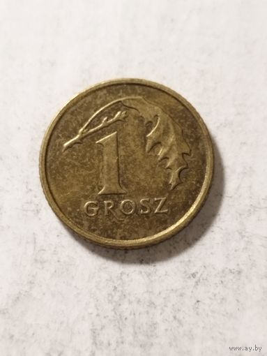 Польша 1 грош 2012