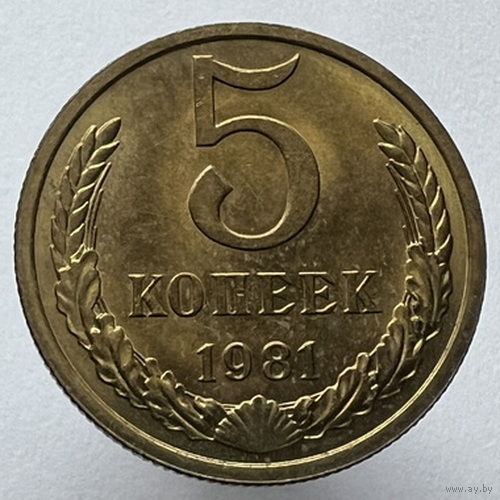 5 копеек 1981 года