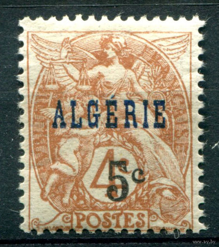 Французские колонии - Алжир - 1927г. - аллегория - 1 марка - полная серия, MH [Mi 87]. #4-W1-113-A-1