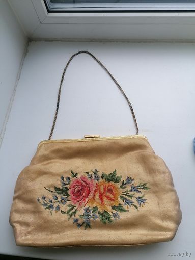 Клатч театральный, ГДР, винтаж