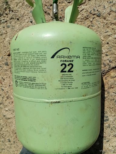 Баллон с газом фрион 22