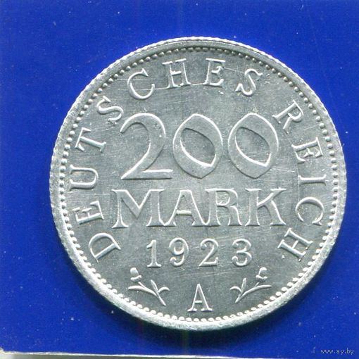 Германия 200 марок 1923 А