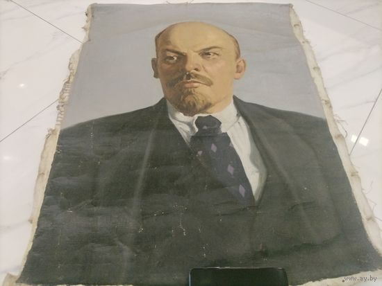 Портрет Ленина холст