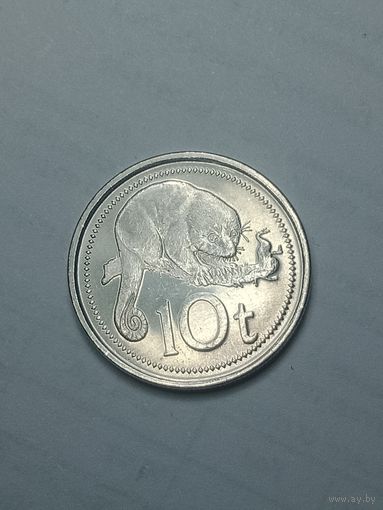 Попуа Новая Гвинея 10 тойя 2009 года .