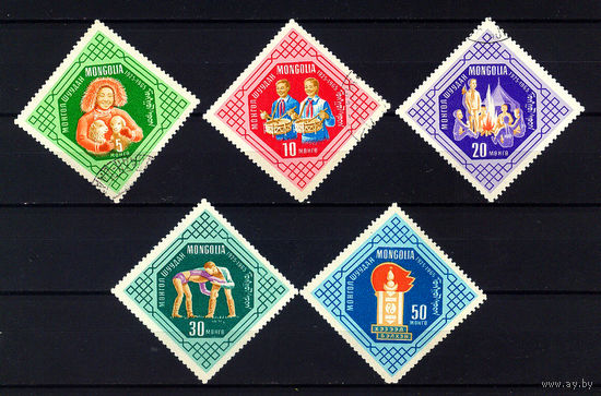1965 Монголия. 40 лет монгольскому молодежному движению
