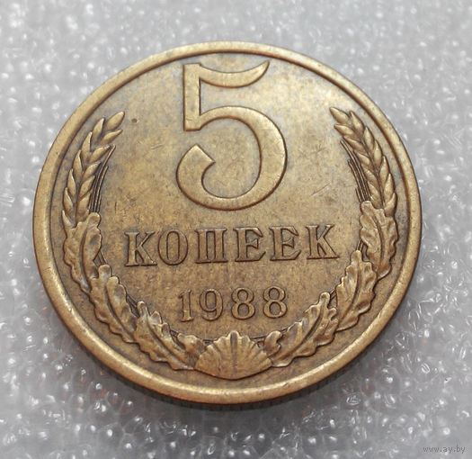 5 копеек 1988 года СССР #01
