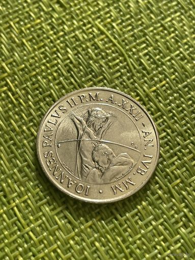 Ватикан 200 лир 2000 г.( Км #327 реже встречается  )