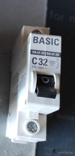 Автомат 4.5кА ВА47-29 1Р 32А С, EKF