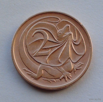 Австралия 2 цента. 1971 г.