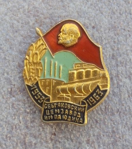 10 лет. Себряковский цемзавод им.П.А.Юдина.