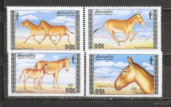 ФФ1 Монголия 1988 Кулан