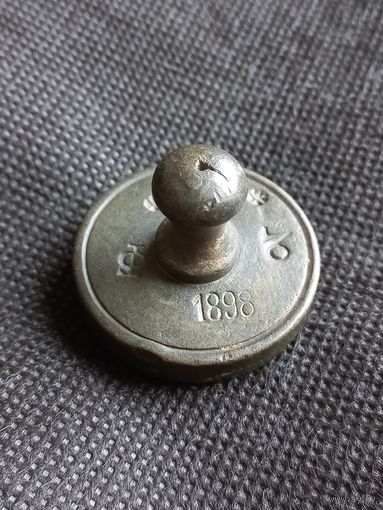 Гирька весовая 2 фунта  1898г